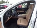 Saddle/Black Front Seat Photo for 2013 BMW 7 Series #74502644