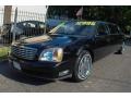 Sable Black 2001 Cadillac DeVille Limousine