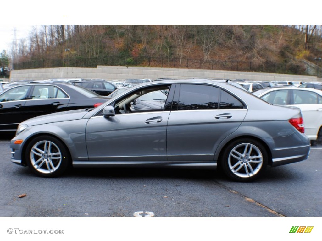 Palladium Silver Metallic 2012 Mercedes-Benz C 300 Sport 4Matic Exterior Photo #74503214