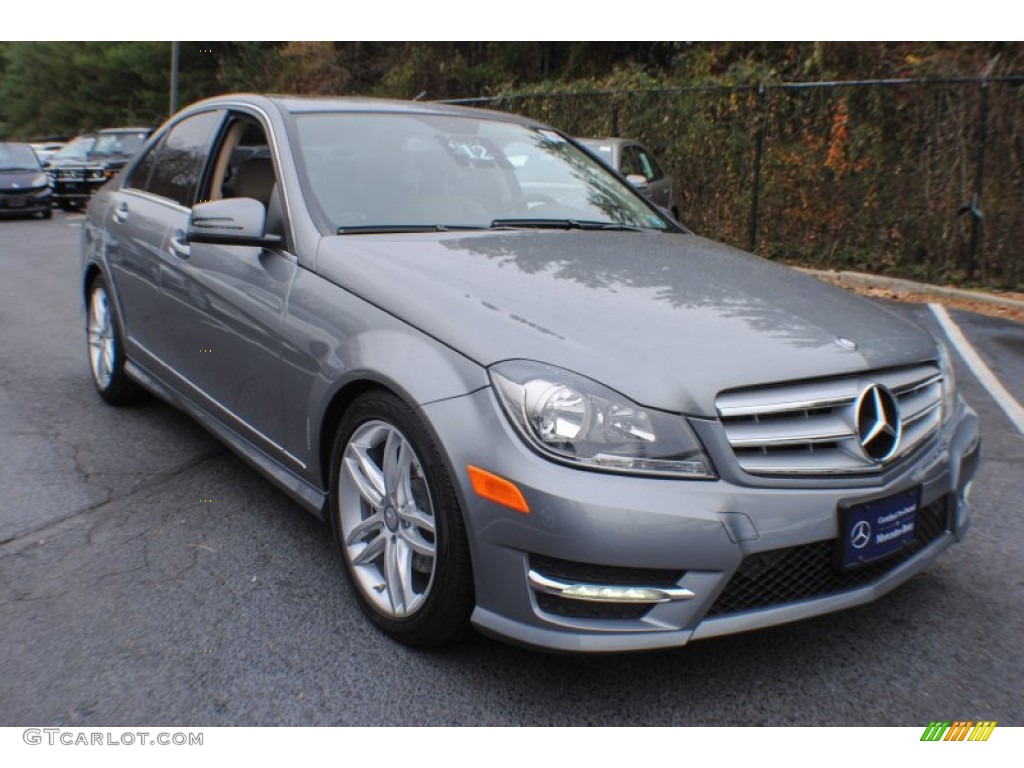 Palladium Silver Metallic 2012 Mercedes-Benz C 300 Sport 4Matic Exterior Photo #74503307