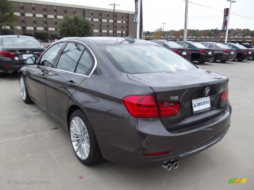 2013 3 Series 328i Sedan - Mojave Brown Metallic / Saddle Brown photo #4