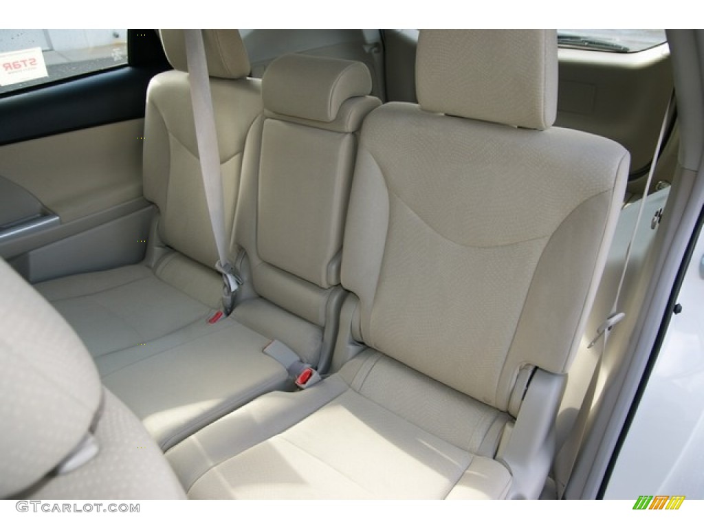 2013 Toyota Prius v Three Hybrid Rear Seat Photo #74503556