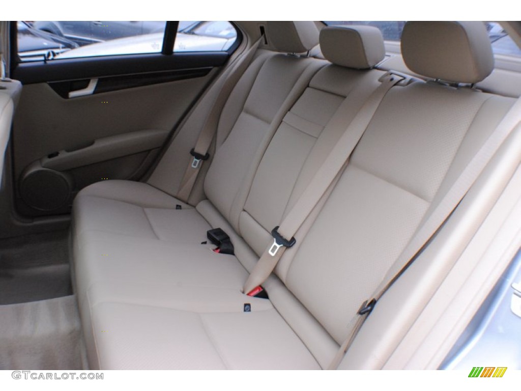 Almond Beige/Mocha Interior 2012 Mercedes-Benz C 300 Sport 4Matic Photo #74503568