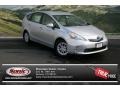 2013 Classic Silver Metallic Toyota Prius v Two Hybrid  photo #1