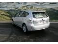 2013 Classic Silver Metallic Toyota Prius v Two Hybrid  photo #2