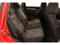 2009 Pontiac G3 Charcoal Interior Rear Seat Photo