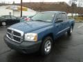 Atlantic Blue Pearl 2005 Dodge Dakota ST Quad Cab 4x4 Exterior