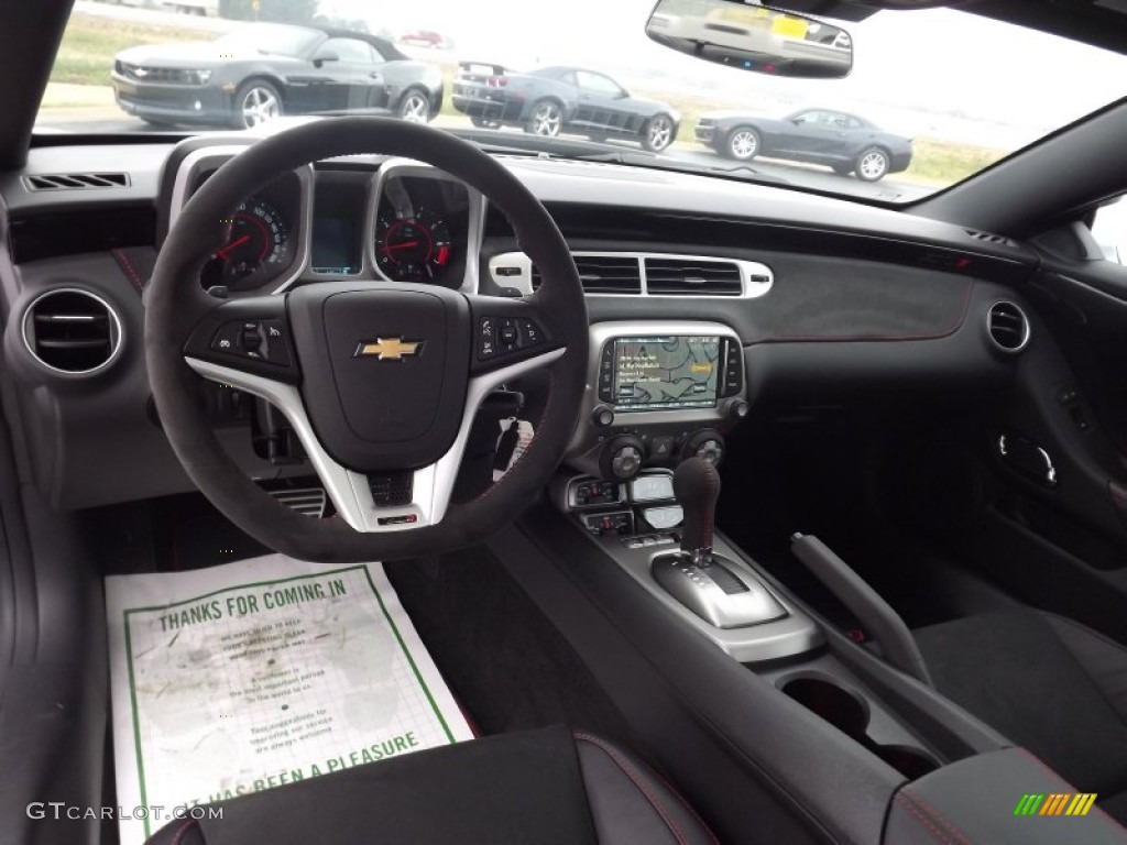 2013 Chevrolet Camaro ZL1 Black Dashboard Photo #74504450