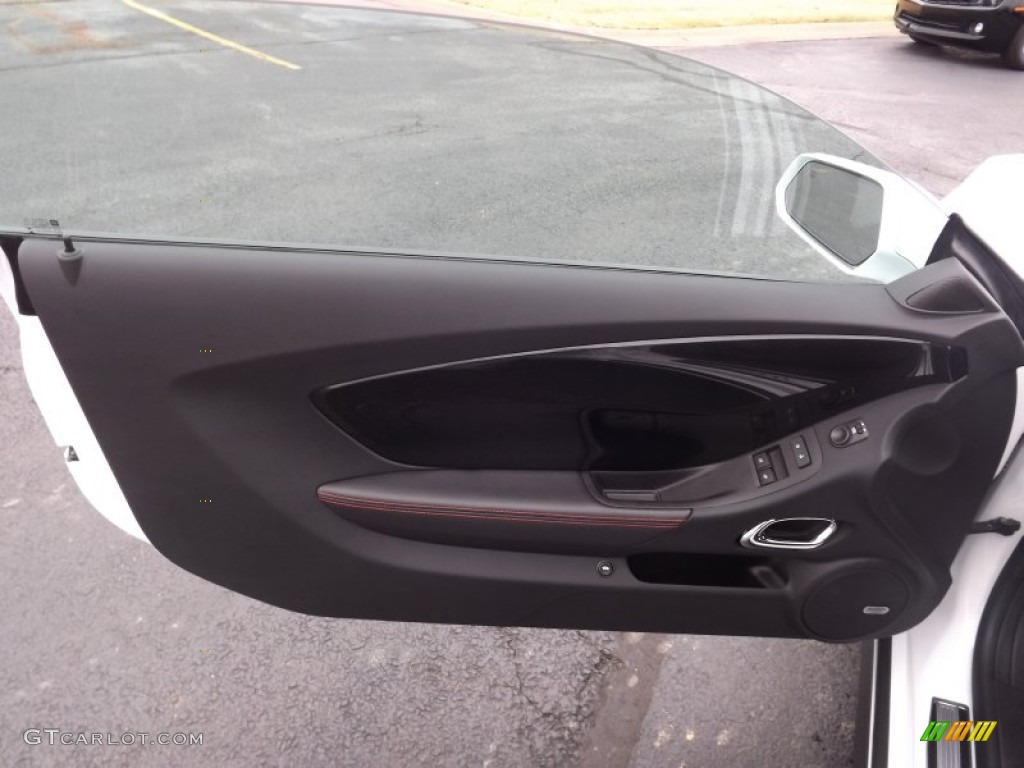 2013 Chevrolet Camaro ZL1 Black Door Panel Photo #74504621