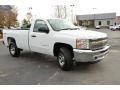 2012 Summit White Chevrolet Silverado 1500 LT Regular Cab 4x4  photo #3