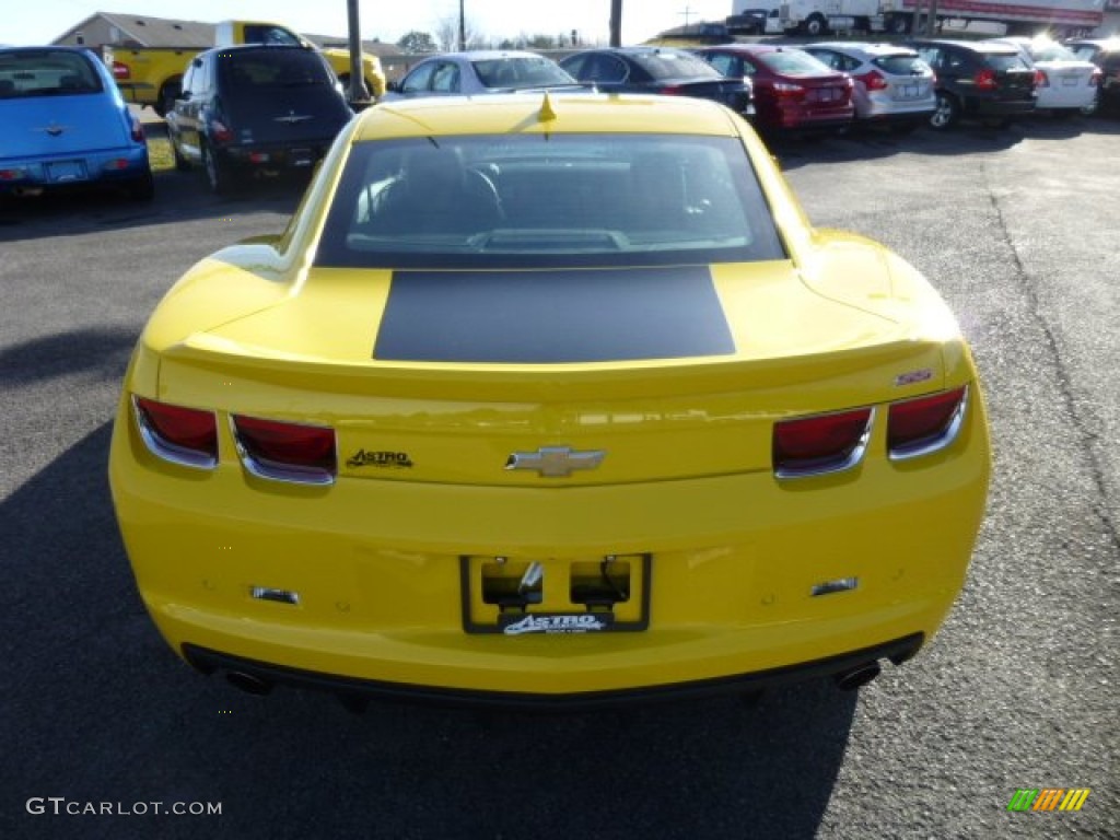 2012 Camaro SS/RS Coupe - Rally Yellow / Black photo #6
