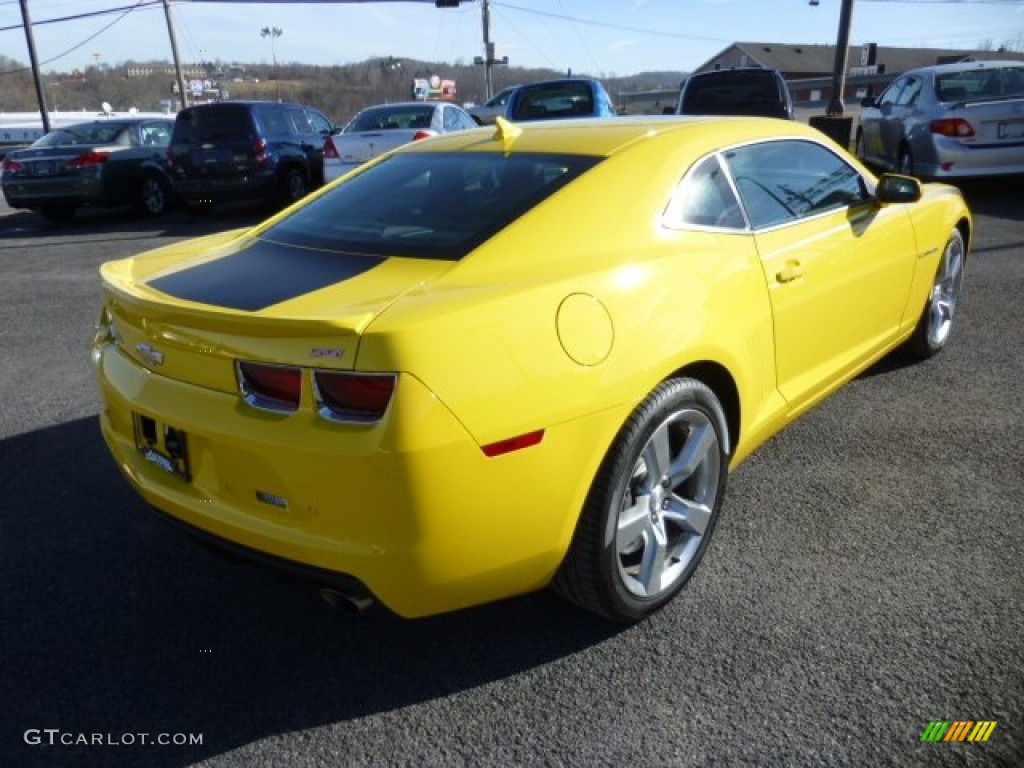 2012 Camaro SS/RS Coupe - Rally Yellow / Black photo #7