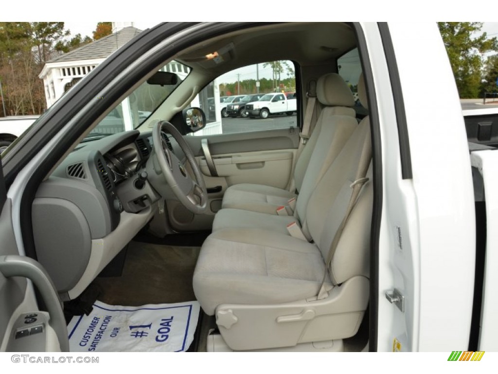Light Titanium/Dark Titanium Interior 2012 Chevrolet Silverado 1500 LT Regular Cab 4x4 Photo #74505124
