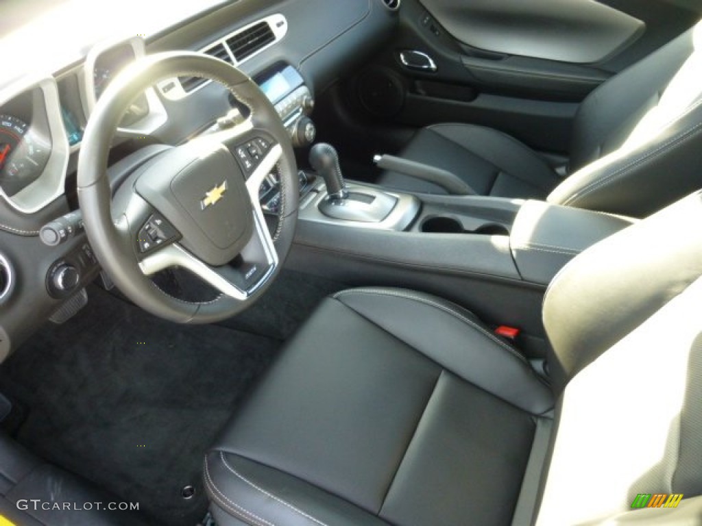 2012 Camaro SS/RS Coupe - Rally Yellow / Black photo #16