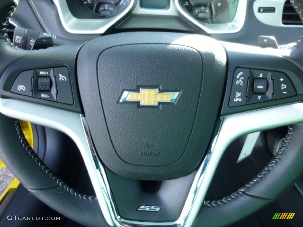 2012 Camaro SS/RS Coupe - Rally Yellow / Black photo #18