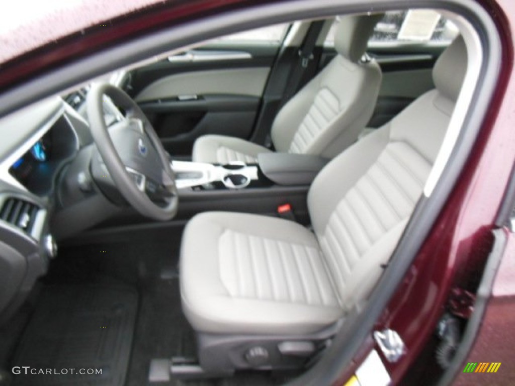 2013 Fusion S - Bordeaux Reserve Red Metallic / Earth Gray photo #11