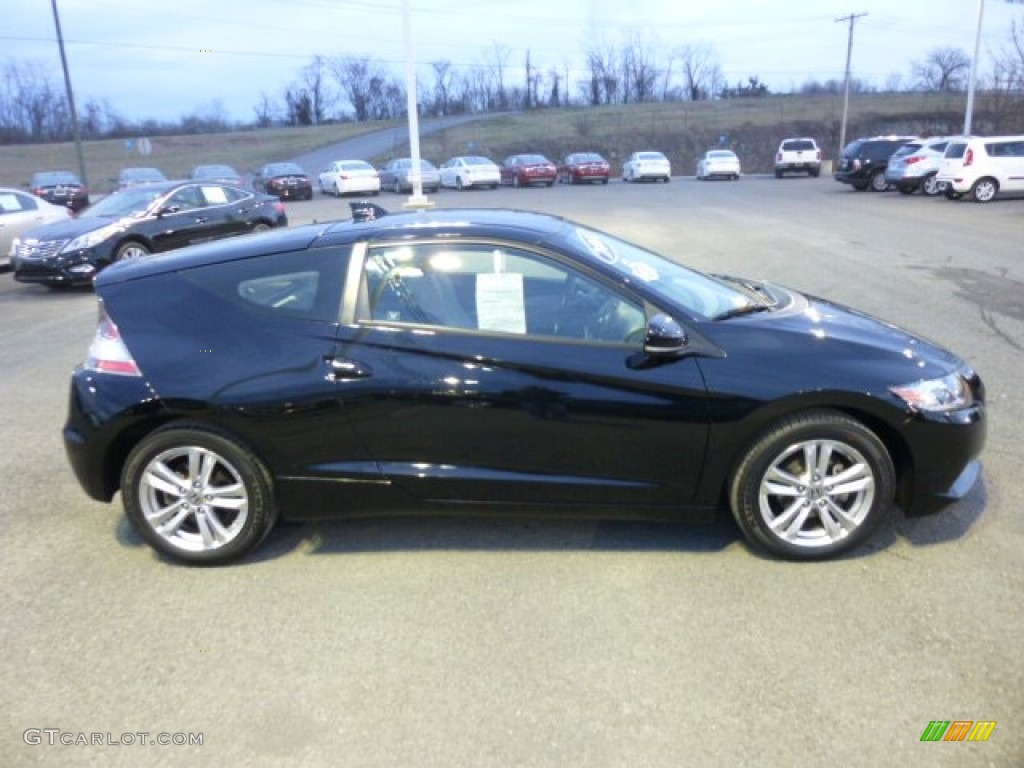 Crystal Black Pearl 2011 Honda CR-Z Sport Hybrid Exterior Photo #74505965