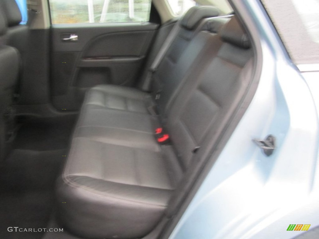 2008 Taurus Limited - Light Ice Blue Metallic / Black photo #15