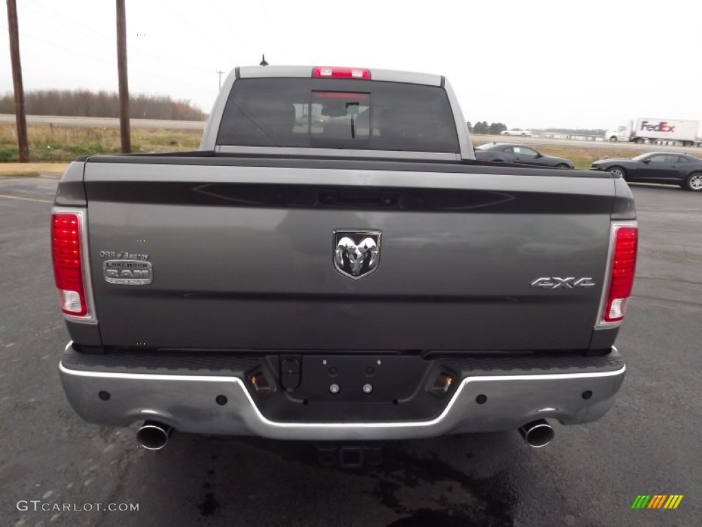 2013 1500 Laramie Longhorn Crew Cab 4x4 - Mineral Gray Metallic / Longhorn Black/Cattle Tan photo #6