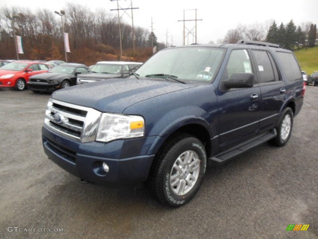 2013 Expedition XLT 4x4 - Blue Jeans / Stone photo #4