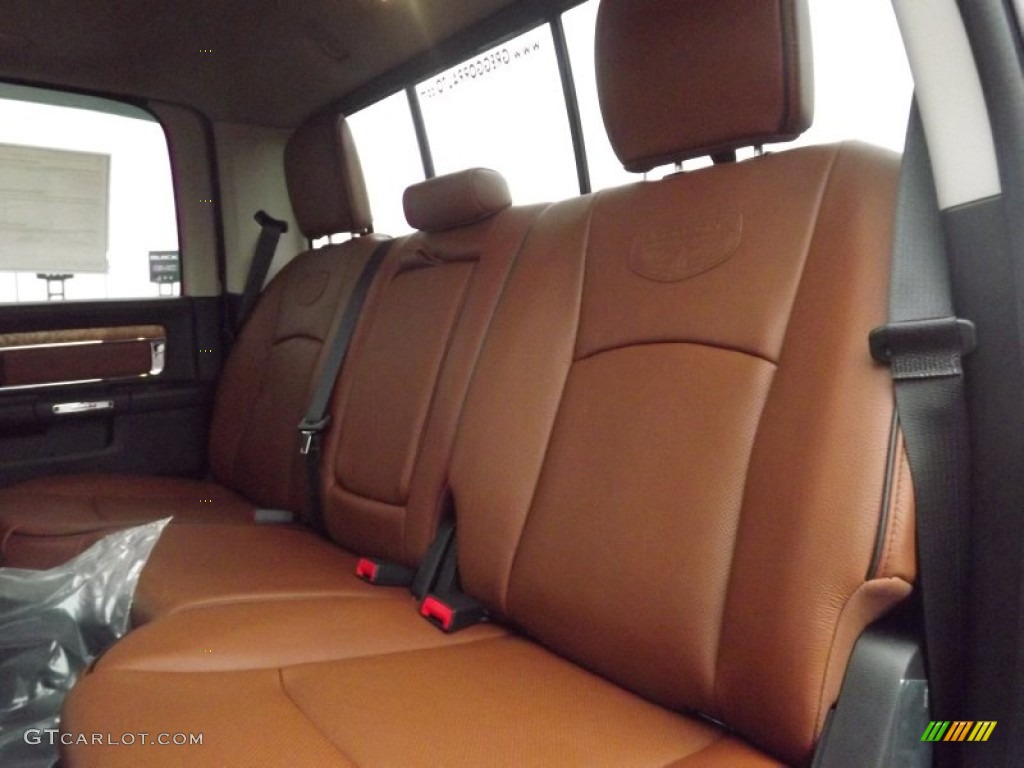 Longhorn Black/Cattle Tan Interior 2013 Ram 1500 Laramie Longhorn Crew Cab 4x4 Photo #74506625