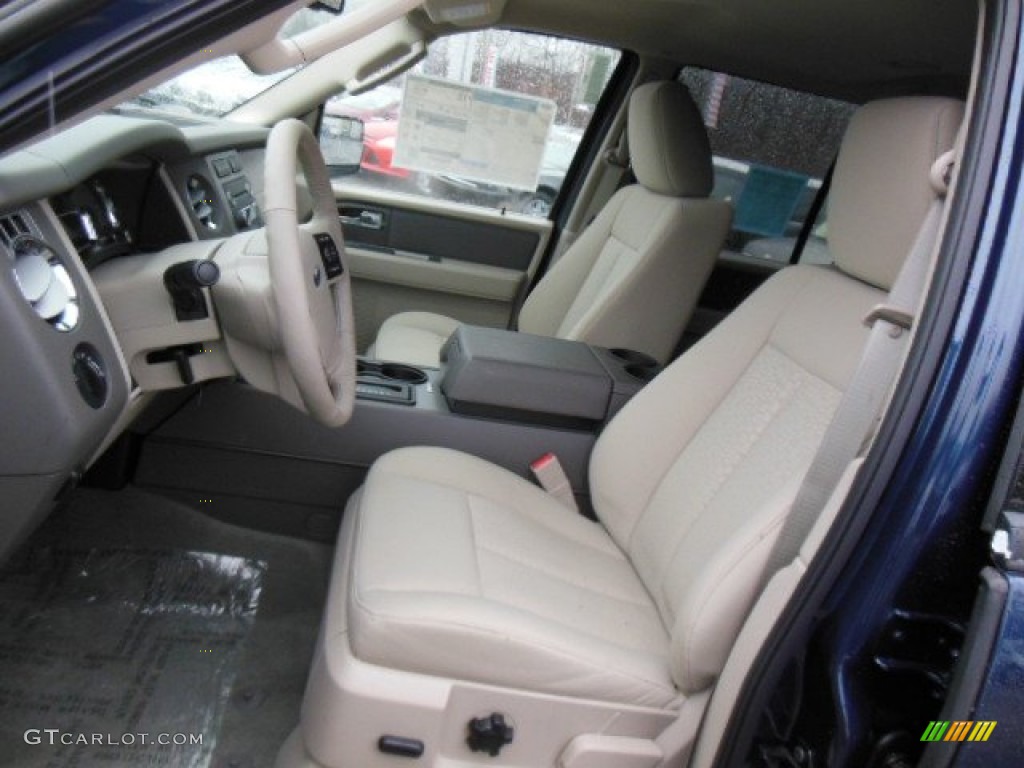 Stone Interior 2013 Ford Expedition XLT 4x4 Photo #74506697