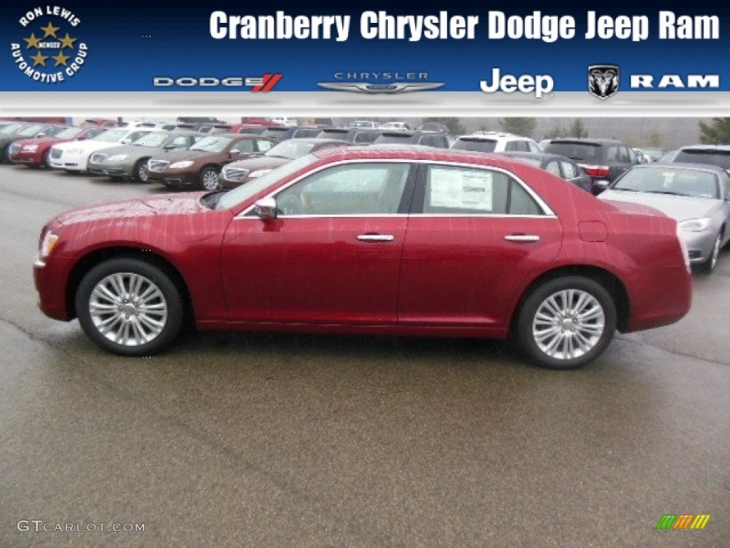 Deep Cherry Red Crystal Pearl Chrysler 300