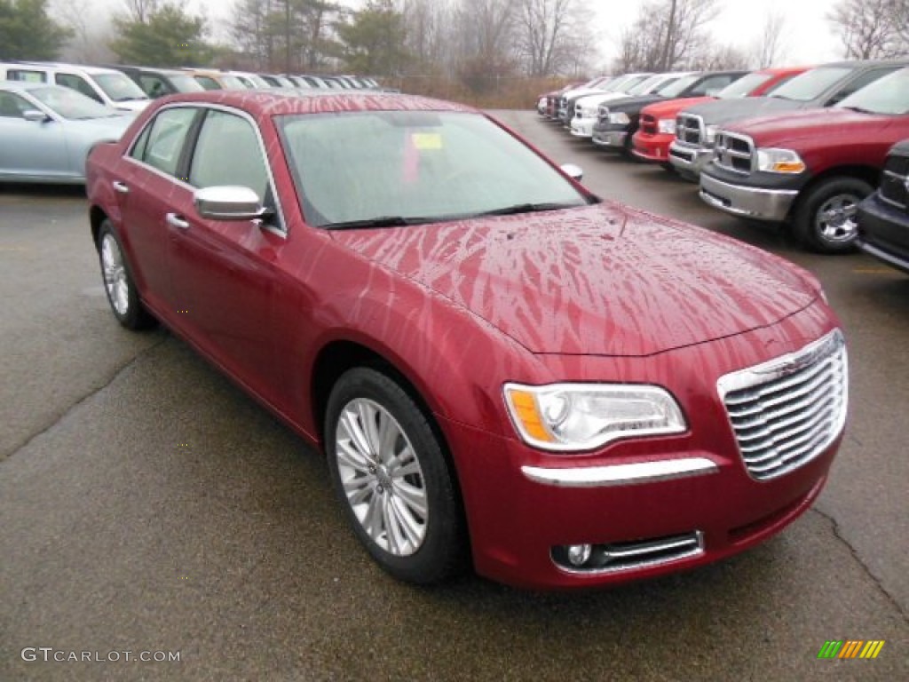 Deep Cherry Red Crystal Pearl 2013 Chrysler 300 C AWD Exterior Photo #74507335