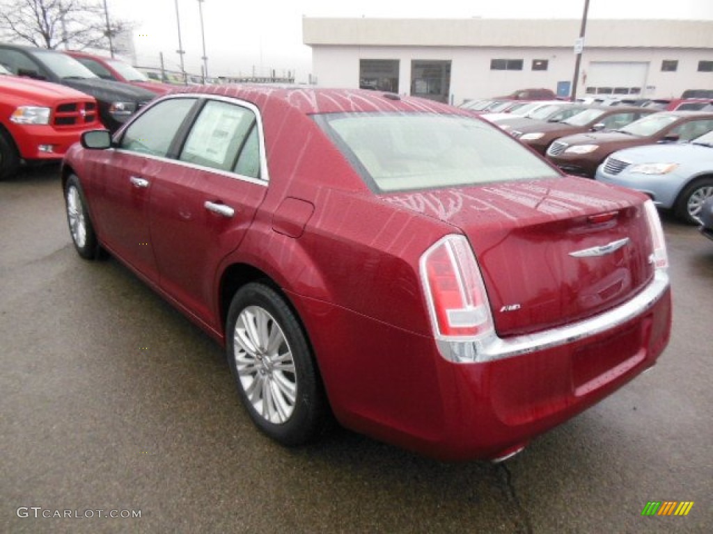 Deep Cherry Red Crystal Pearl 2013 Chrysler 300 C AWD Exterior Photo #74507433
