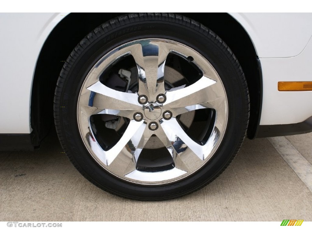 2011 Challenger R/T Plus - Bright White / Dark Slate Gray photo #11
