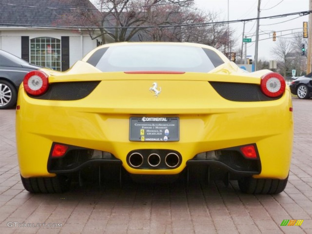 Giallo Modena (Yellow) 2011 Ferrari 458 Italia Exterior Photo #74507516