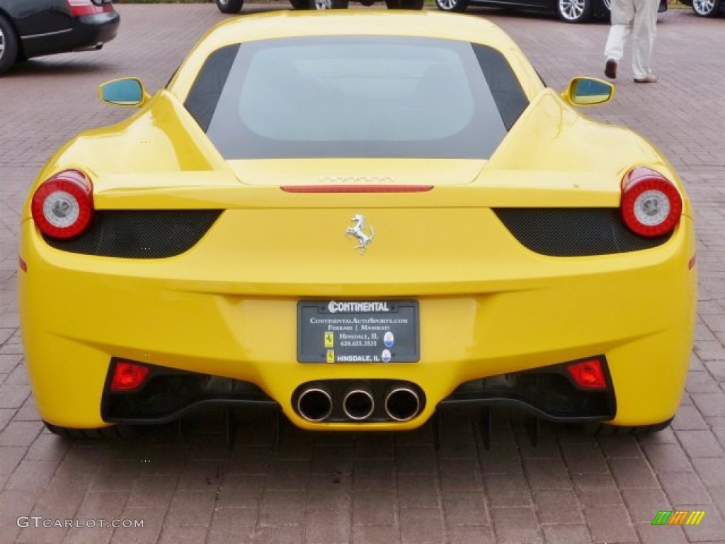 2011 458 Italia - Giallo Modena (Yellow) / Beige photo #5
