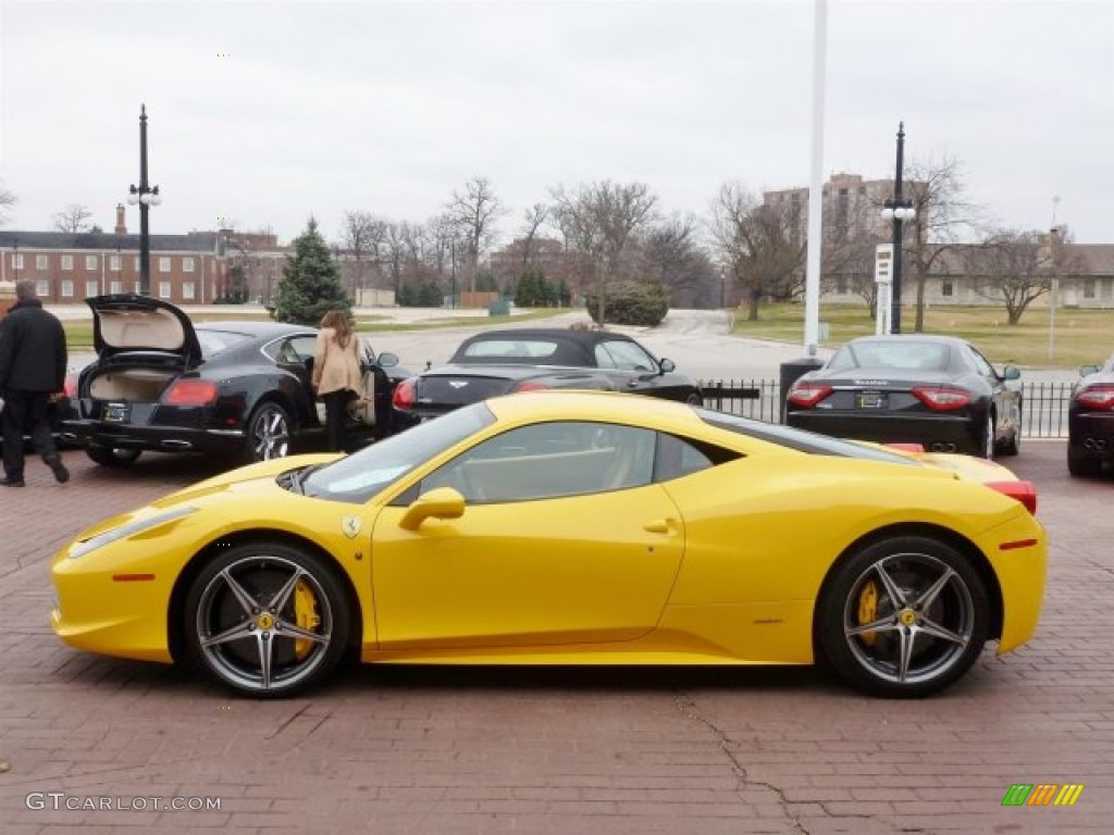 Giallo Modena (Yellow) 2011 Ferrari 458 Italia Exterior Photo #74507594