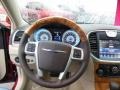 Dark Frost Beige/Light Frost Beige Steering Wheel Photo for 2013 Chrysler 300 #74507676