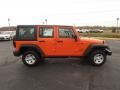 Crush Orange - Wrangler Unlimited Sport 4x4 Right Hand Drive Photo No. 4