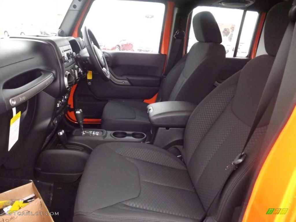 2013 Jeep Wrangler Unlimited Sport 4x4 Right Hand Drive Front Seat Photo #74509175