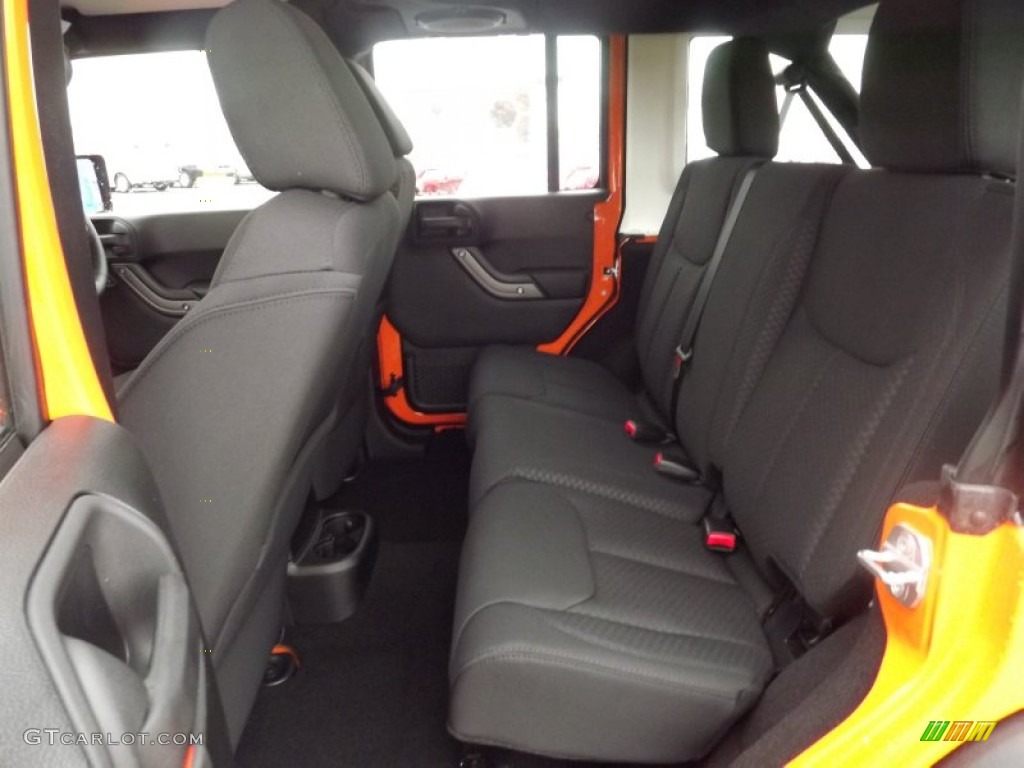 Black Interior 2013 Jeep Wrangler Unlimited Sport 4x4 Right Hand Drive Photo #74509258