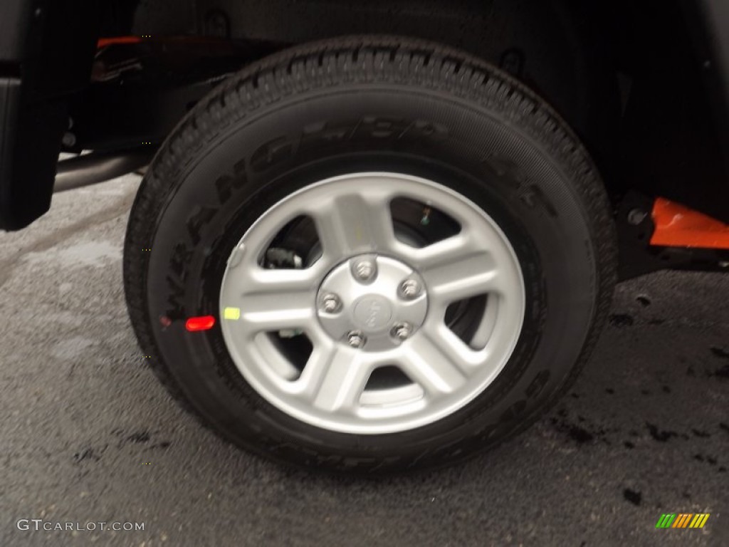 2013 Jeep Wrangler Unlimited Sport 4x4 Right Hand Drive Wheel Photo #74509391