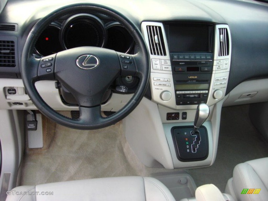 2006 Lexus RX 400h AWD Hybrid Light Gray Dashboard Photo #74509517