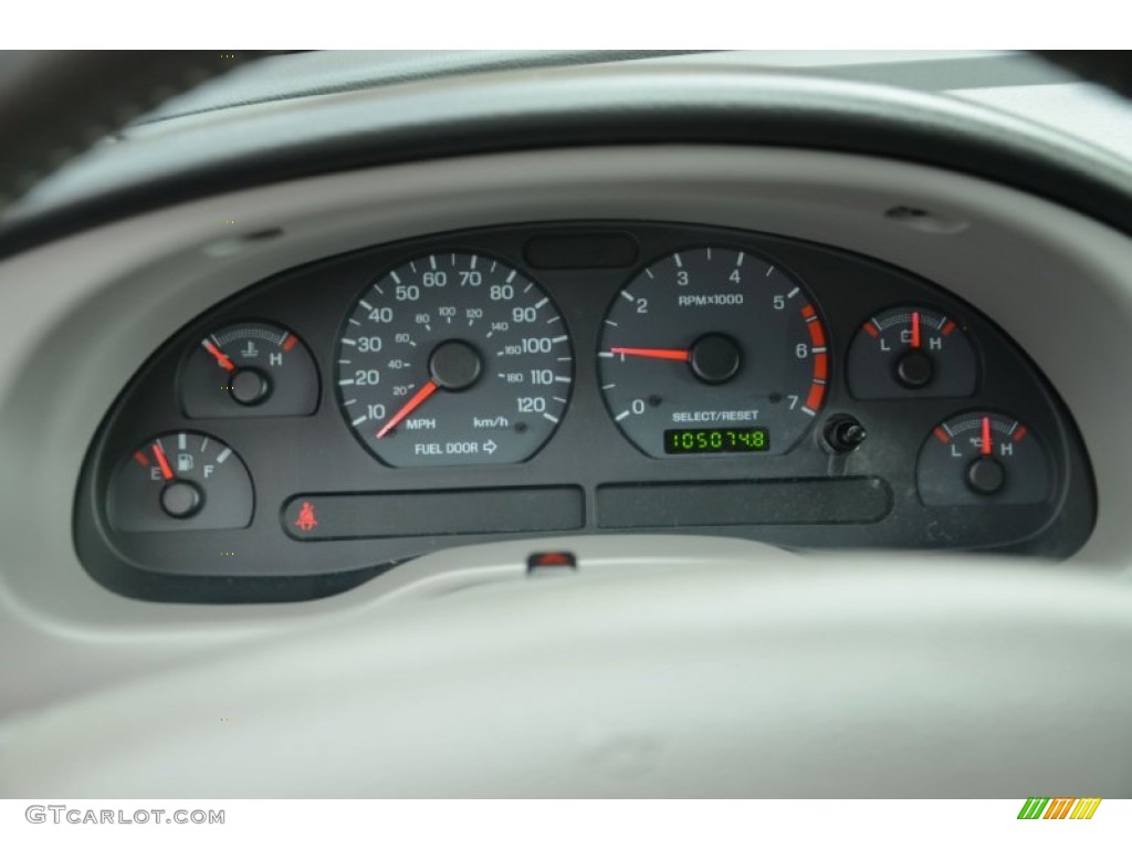 2003 Ford Mustang V6 Coupe Gauges Photo #74510252