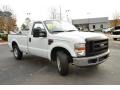 2008 Oxford White Ford F250 Super Duty XL Regular Cab  photo #3