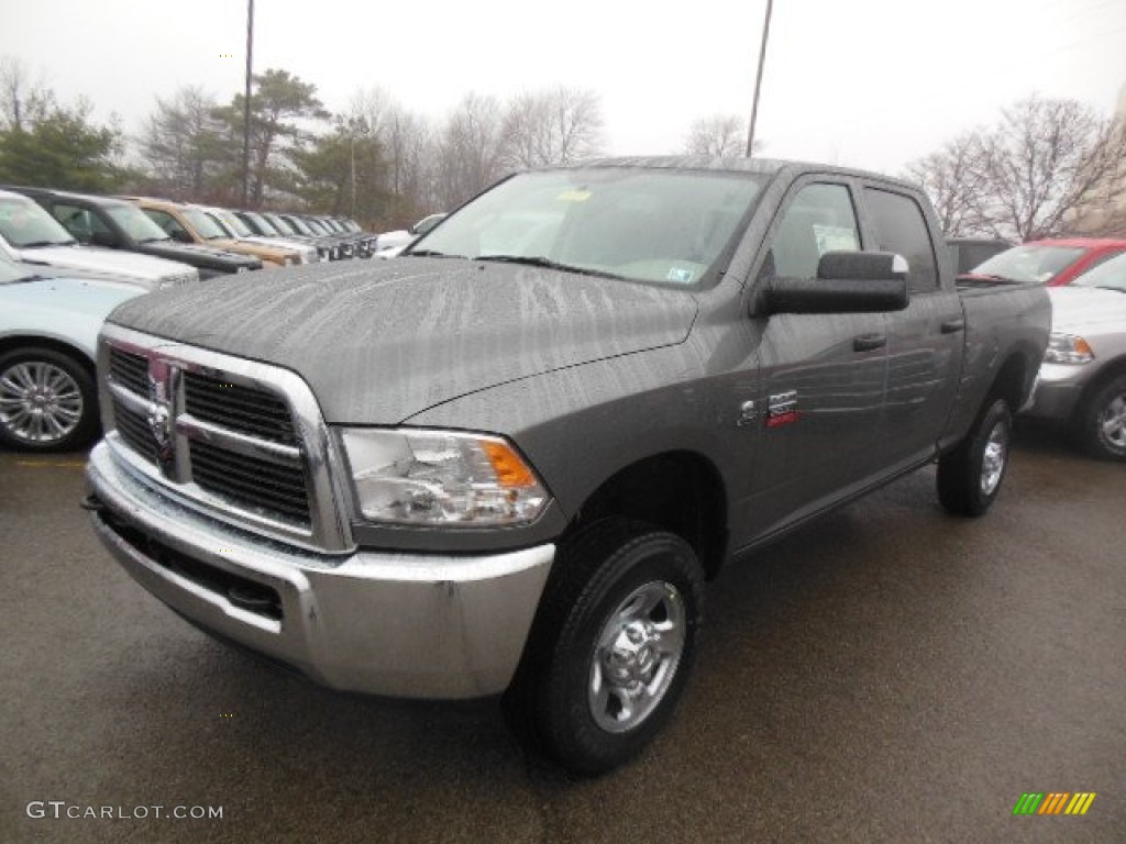 2012 Ram 2500 HD ST Crew Cab 4x4 - Mineral Gray Metallic / Dark Slate photo #2