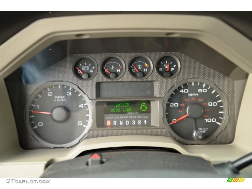 2008 Ford F250 Super Duty XL Regular Cab Gauges Photo #74510657