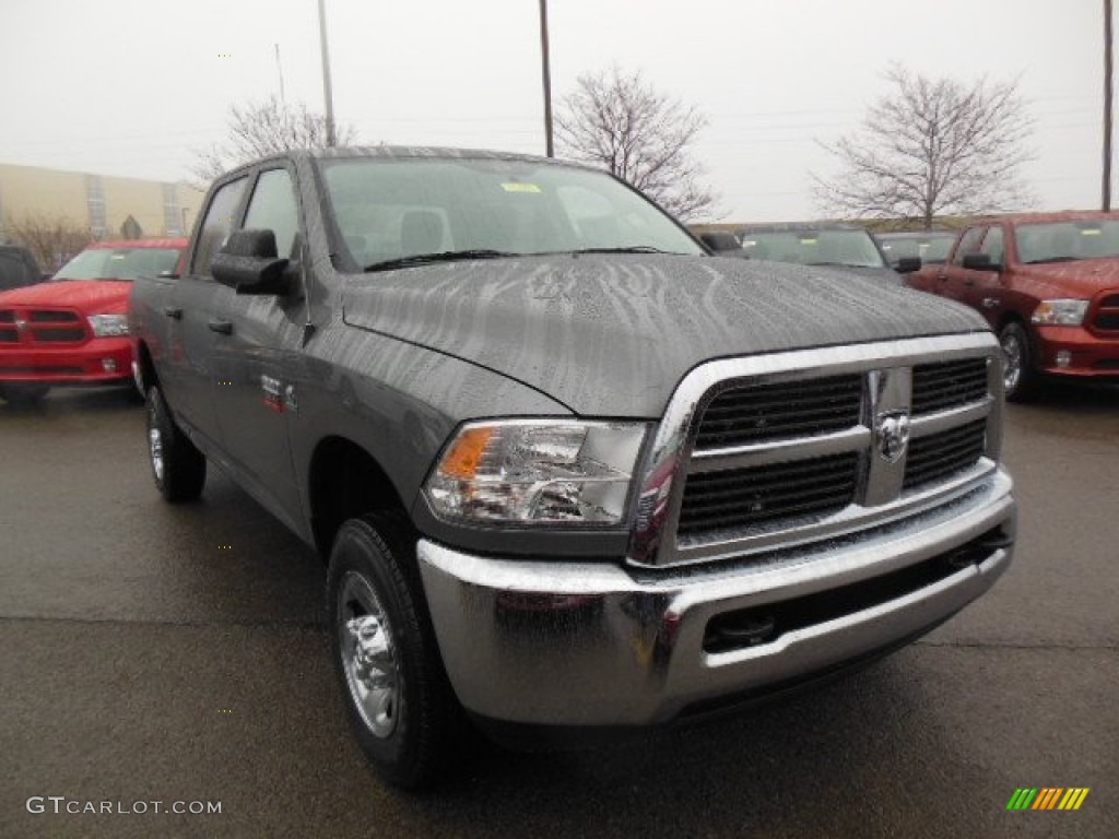 2012 Ram 2500 HD ST Crew Cab 4x4 - Mineral Gray Metallic / Dark Slate photo #4