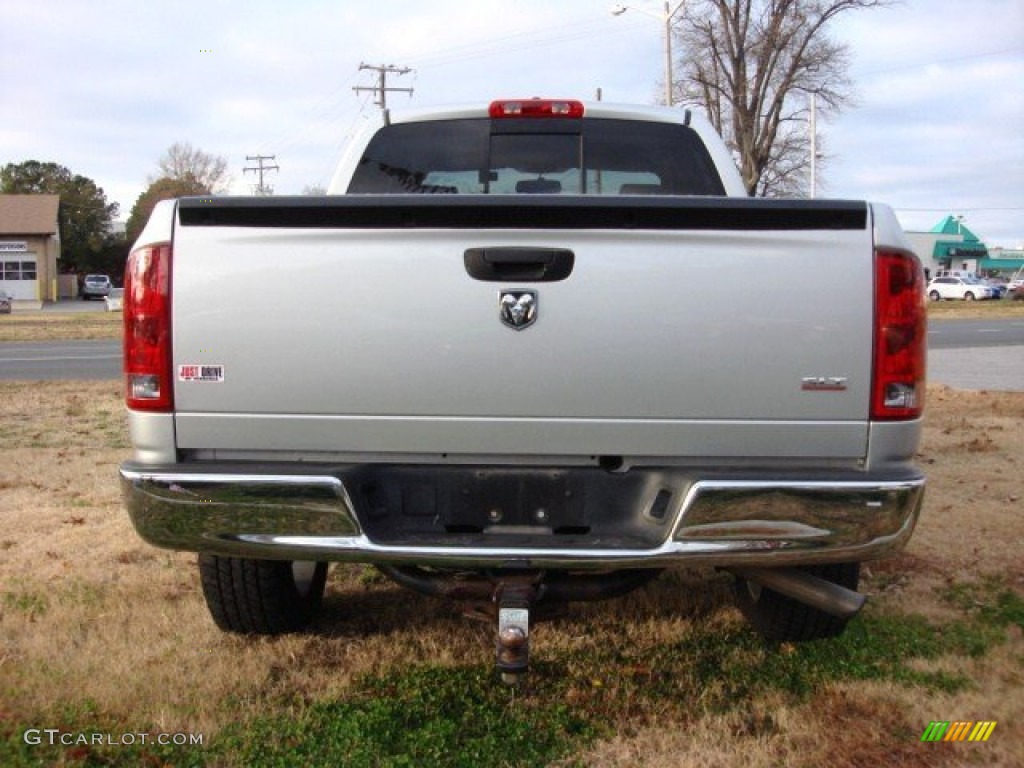 2006 Ram 1500 SLT Quad Cab - Bright Silver Metallic / Medium Slate Gray photo #5