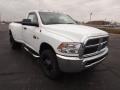 2012 Bright White Dodge Ram 3500 HD ST Regular Cab 4x4 Dually  photo #3