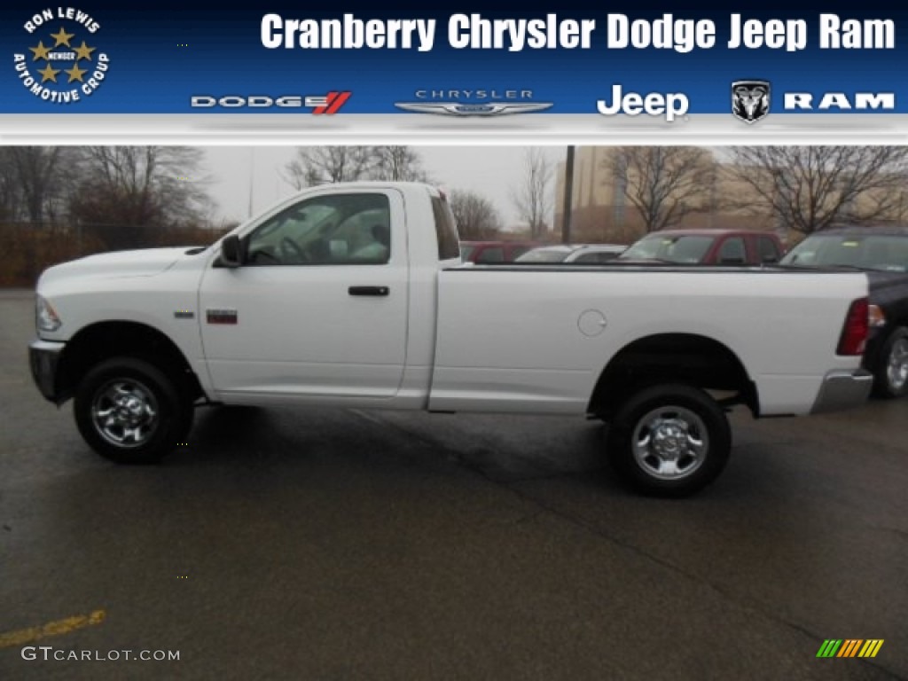 2012 Ram 2500 HD ST Regular Cab 4x4 - Bright White / Dark Slate/Medium Graystone photo #1