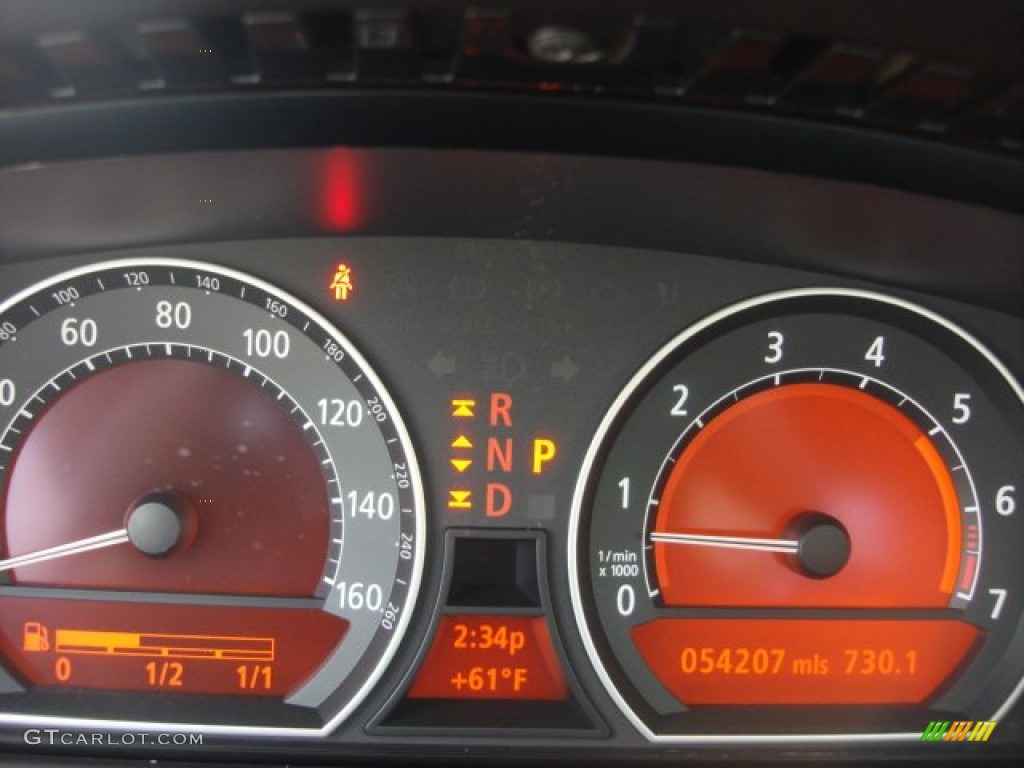 2008 BMW 7 Series 750Li Sedan Gauges Photo #74511476
