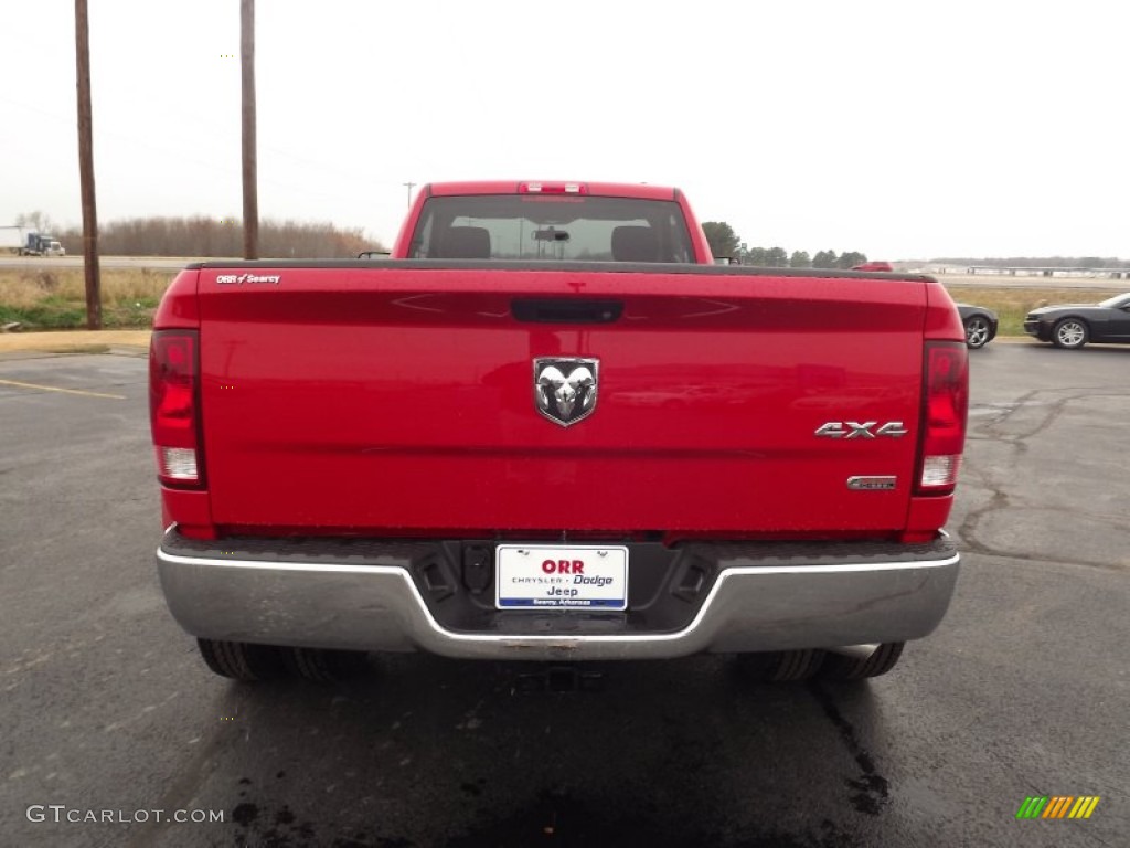 2012 Ram 3500 HD SLT Regular Cab 4x4 Dually - Flame Red / Dark Slate/Medium Graystone photo #6