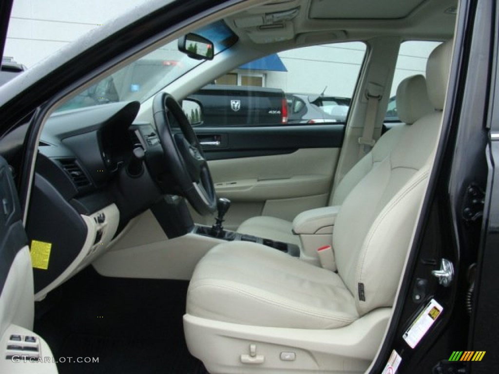 Warm Ivory Interior 2010 Subaru Legacy 2.5 GT Limited Sedan Photo #74511797